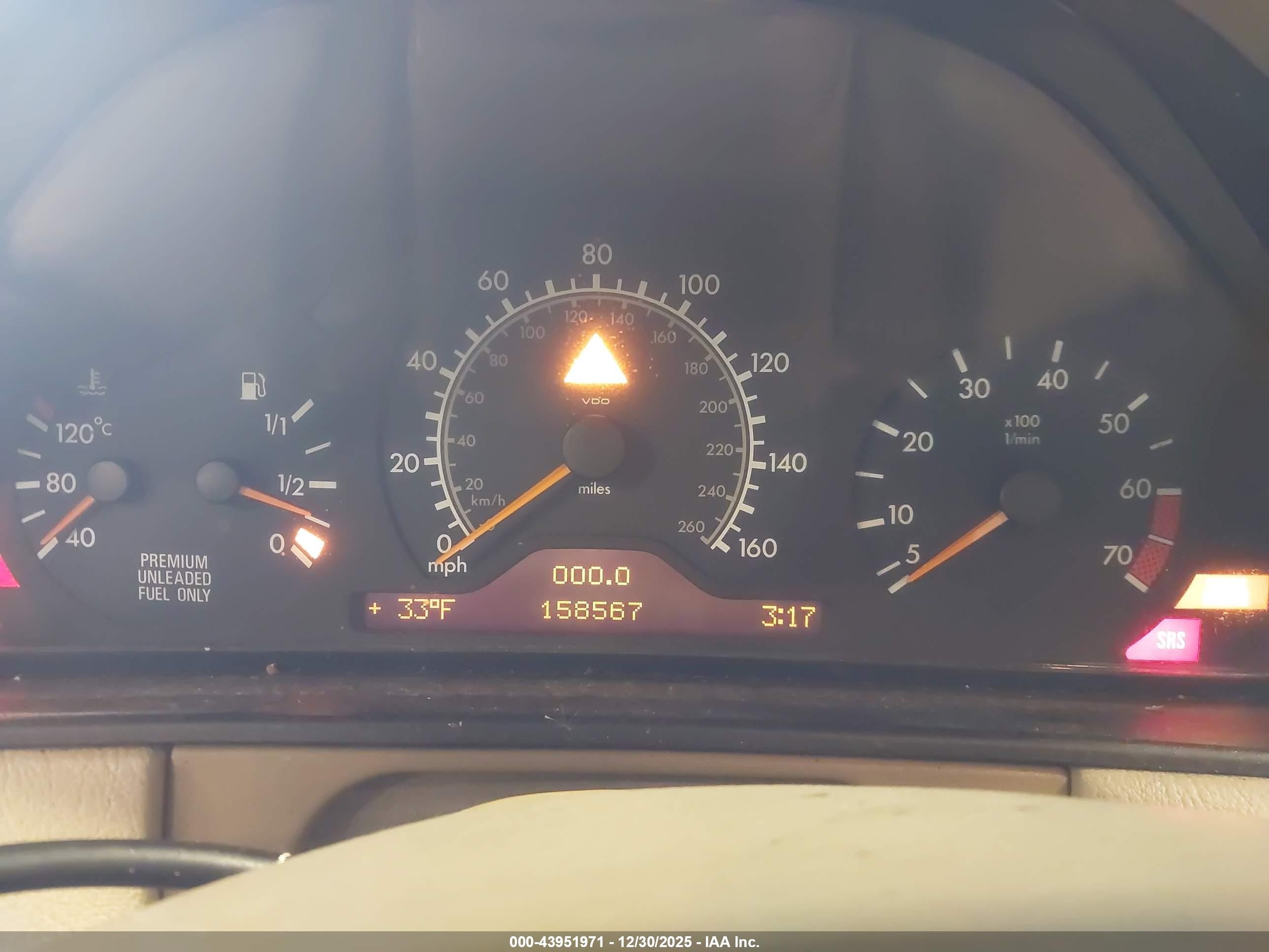 1998 Mercedes-benz E 320 Awd Tan vin: WDBJF82F5WX008757