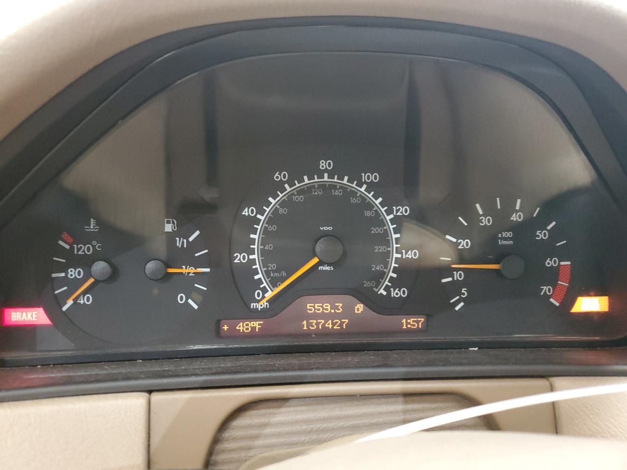 1999 Mercedes-benz E 320 4matic White vin: WDBJF82H0XX016929