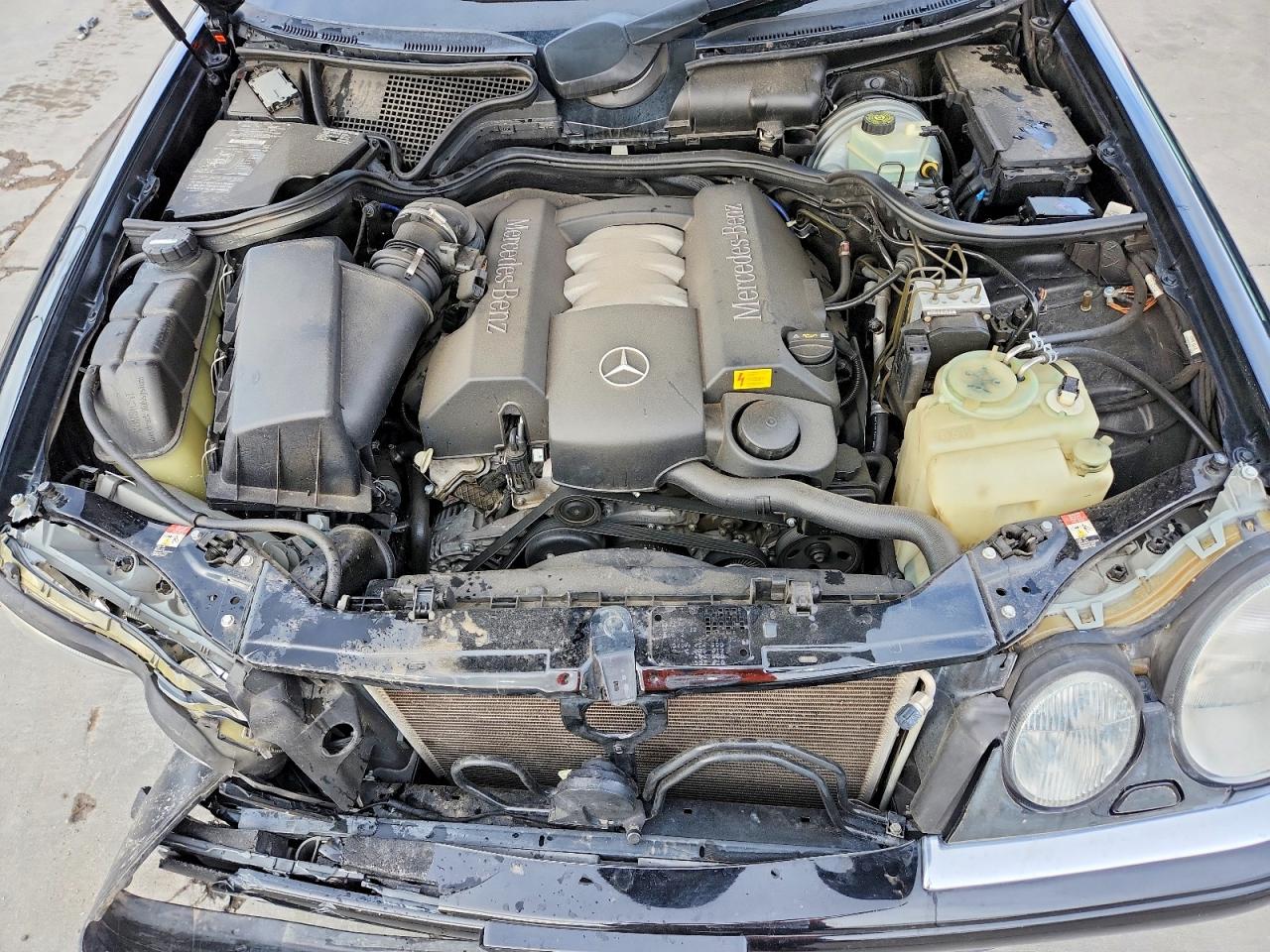 1999 Mercedes-benz E 320 4matic Black vin: WDBJF82H3XX019971