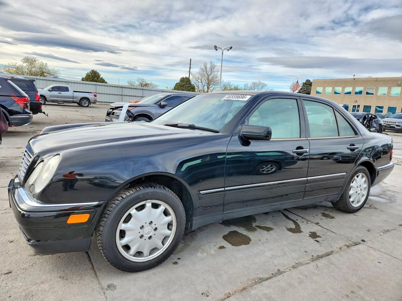 1999 Mercedes-benz E 320 4matic Black vin: WDBJF82H3XX019971