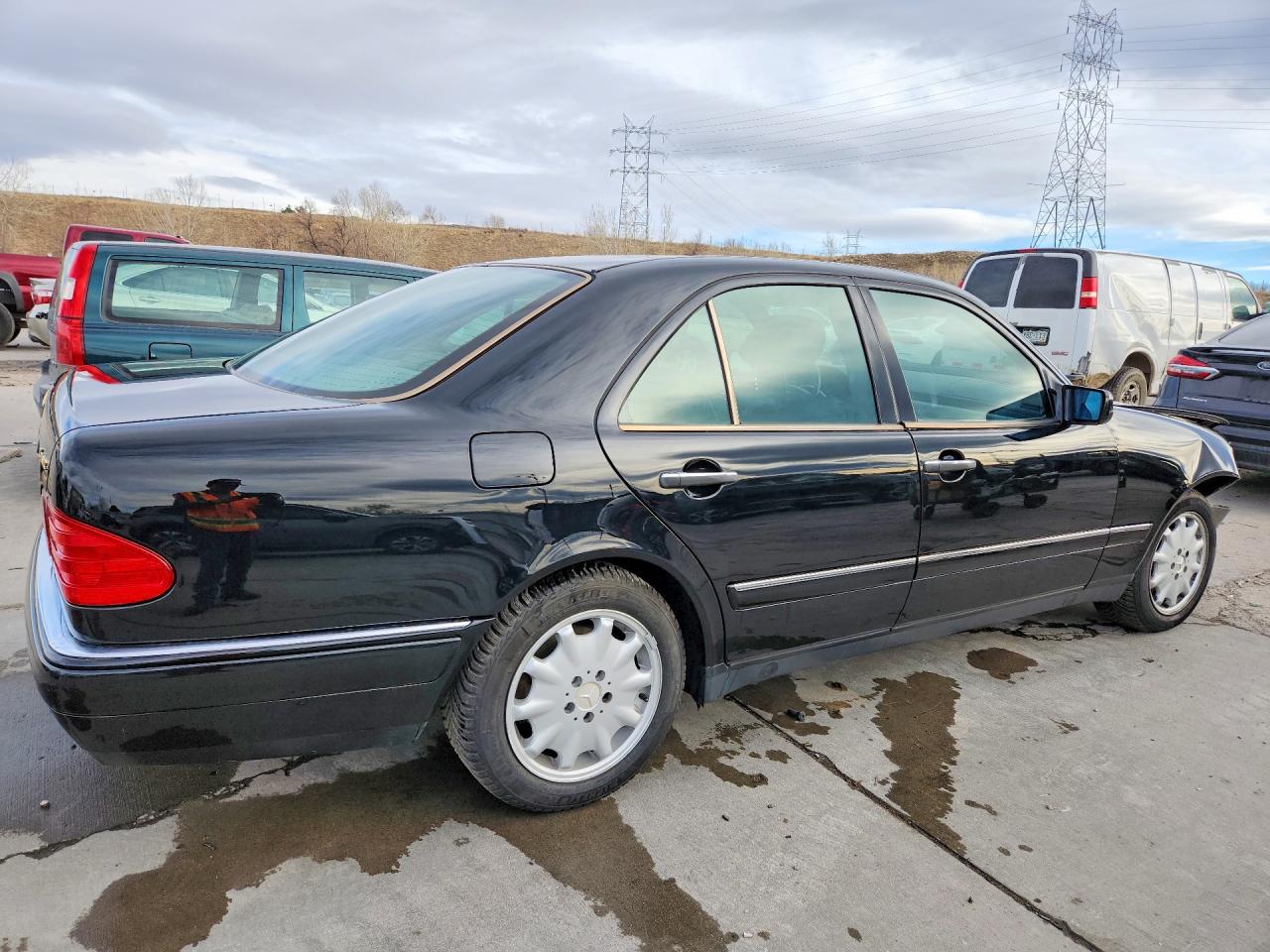 1999 Mercedes-benz E 320 4matic Black vin: WDBJF82H3XX019971