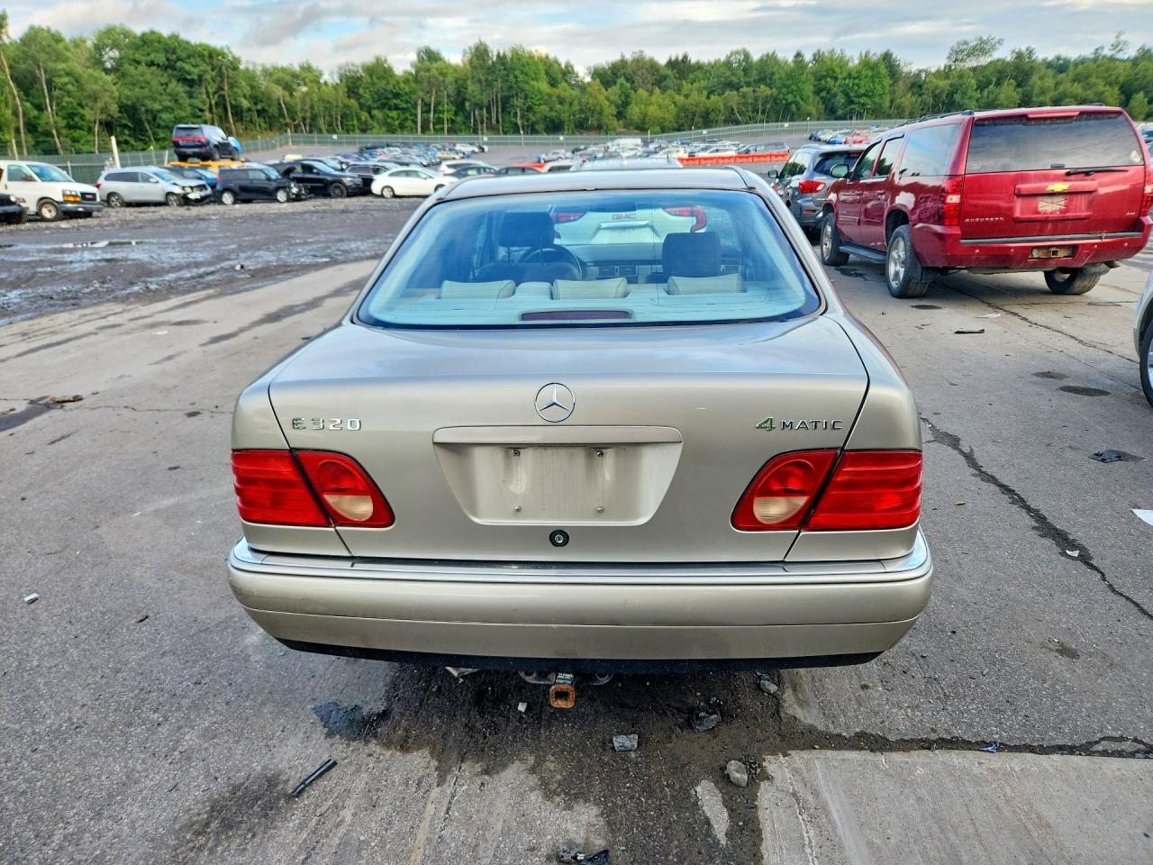 1999 Mercedes-benz E 320 4matic Silver vin: WDBJF82H3XX023468
