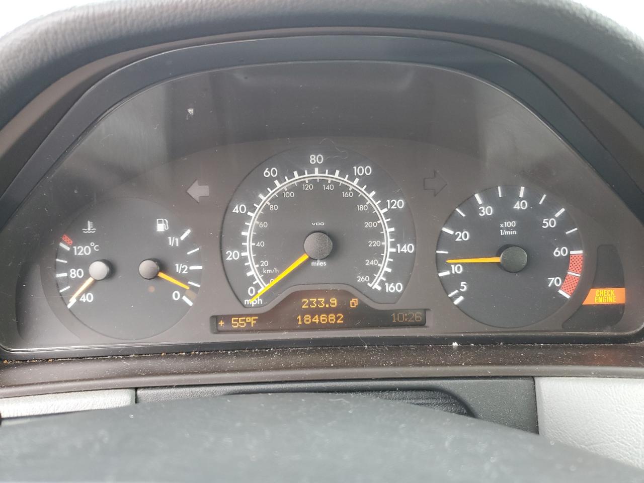 1999 Mercedes-benz E 320 4matic Серый vin: WDBJF82H4XX023995