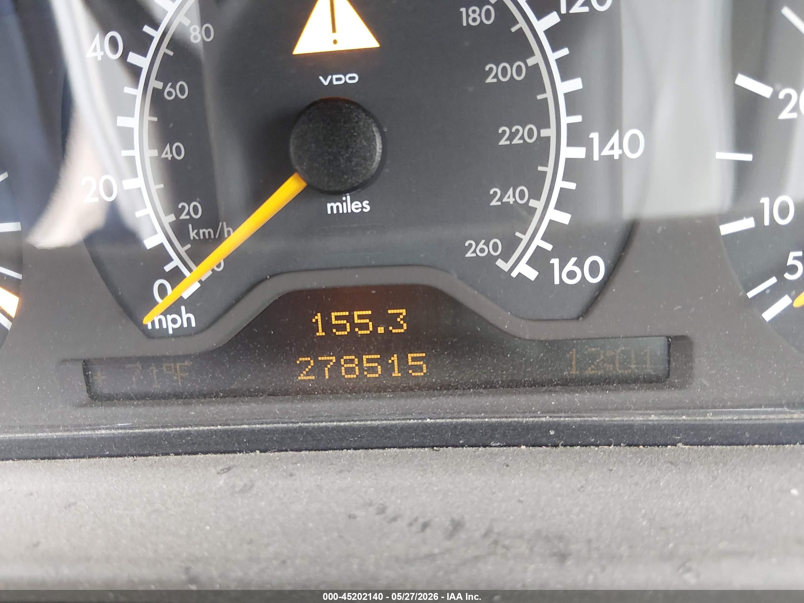 1999 Mercedes-benz E 320 Awd Silver vin: WDBJF82H7XX026227