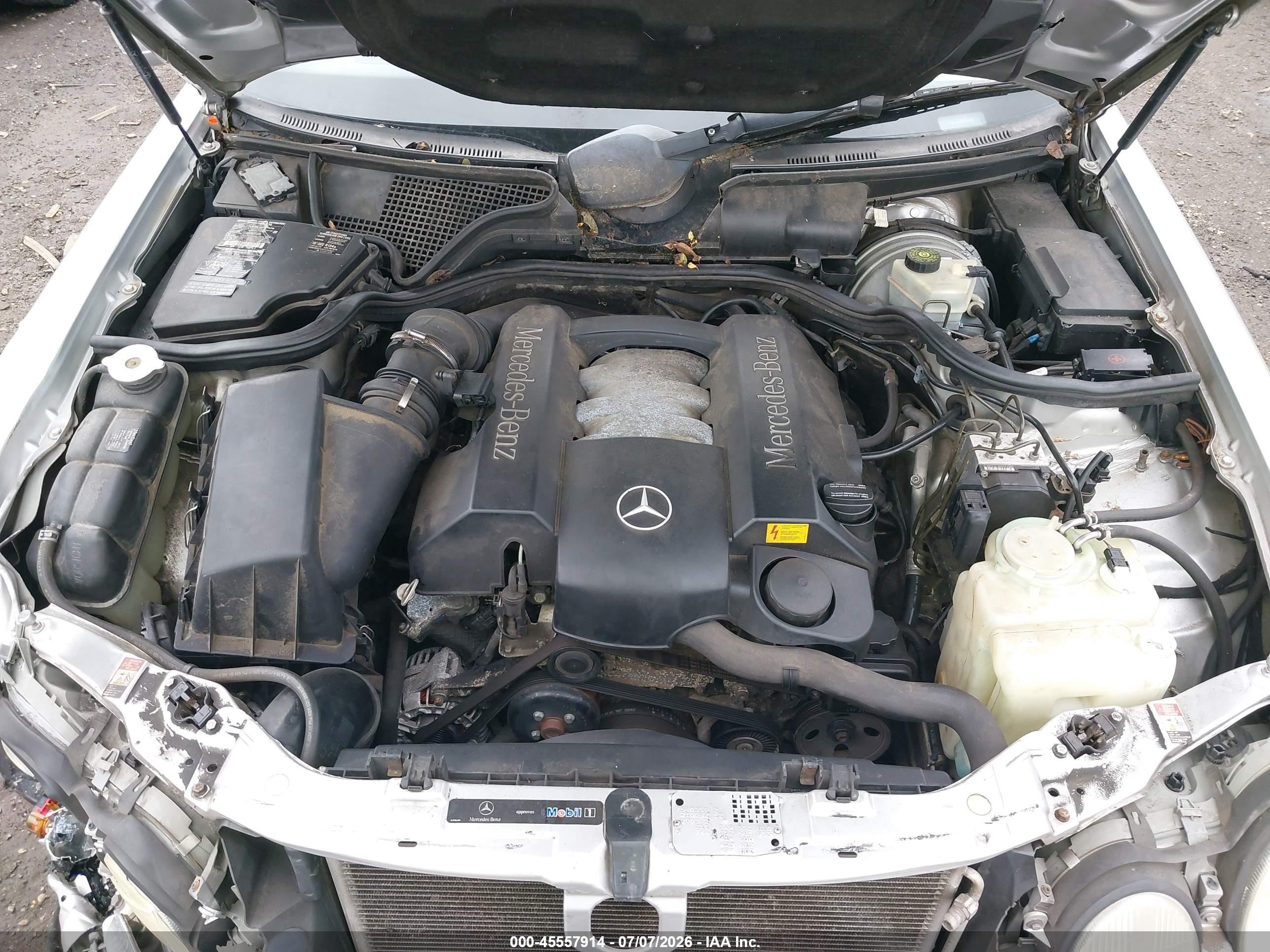 2002 Mercedes-benz E 320 4m/4m Special Edition Silver vin: WDBJF82J02X077709