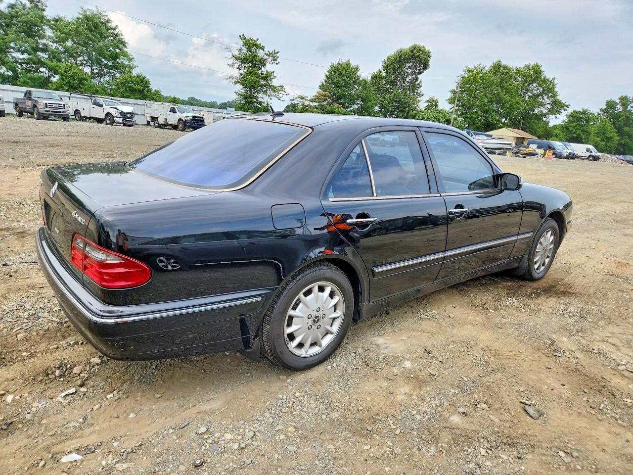 2001 Mercedes-benz E 320 4matic Черный vin: WDBJF82J41X052469
