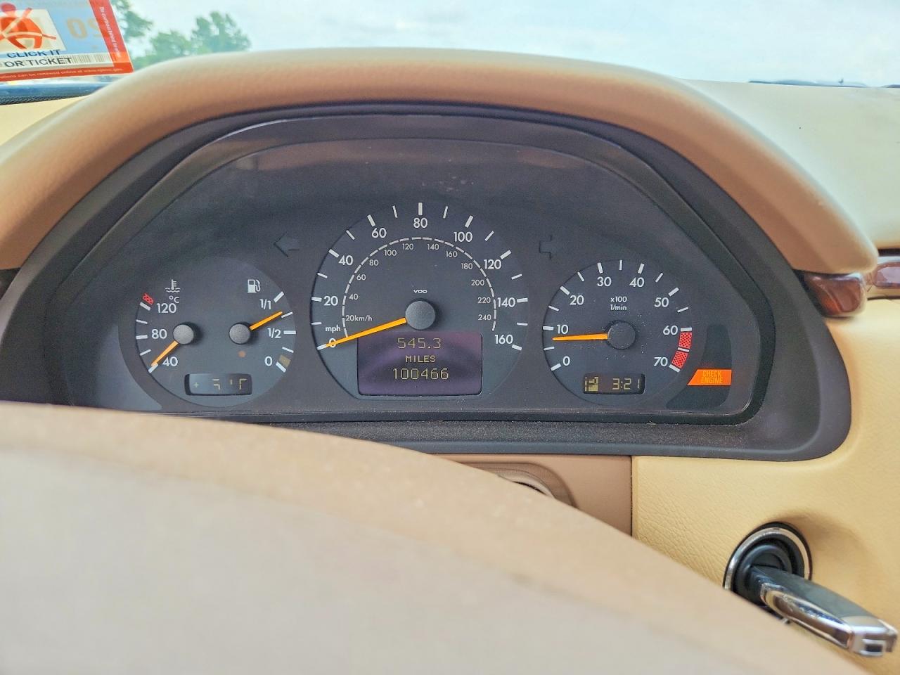 2001 Mercedes-benz E 320 4matic Черный vin: WDBJF82J41X052469