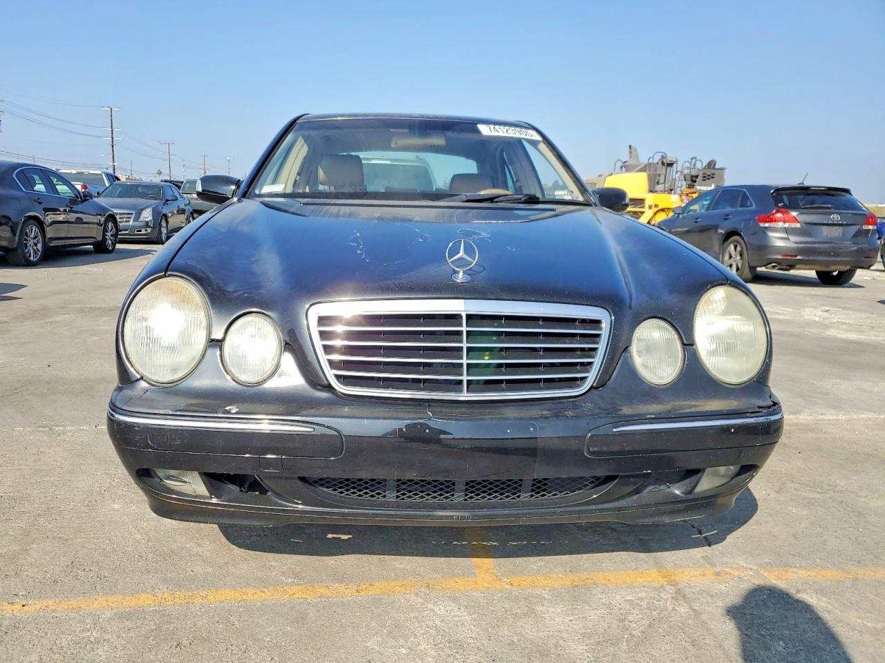 2000 Mercedes-benz E 320 4matic Black vin: WDBJF82J4YX037285