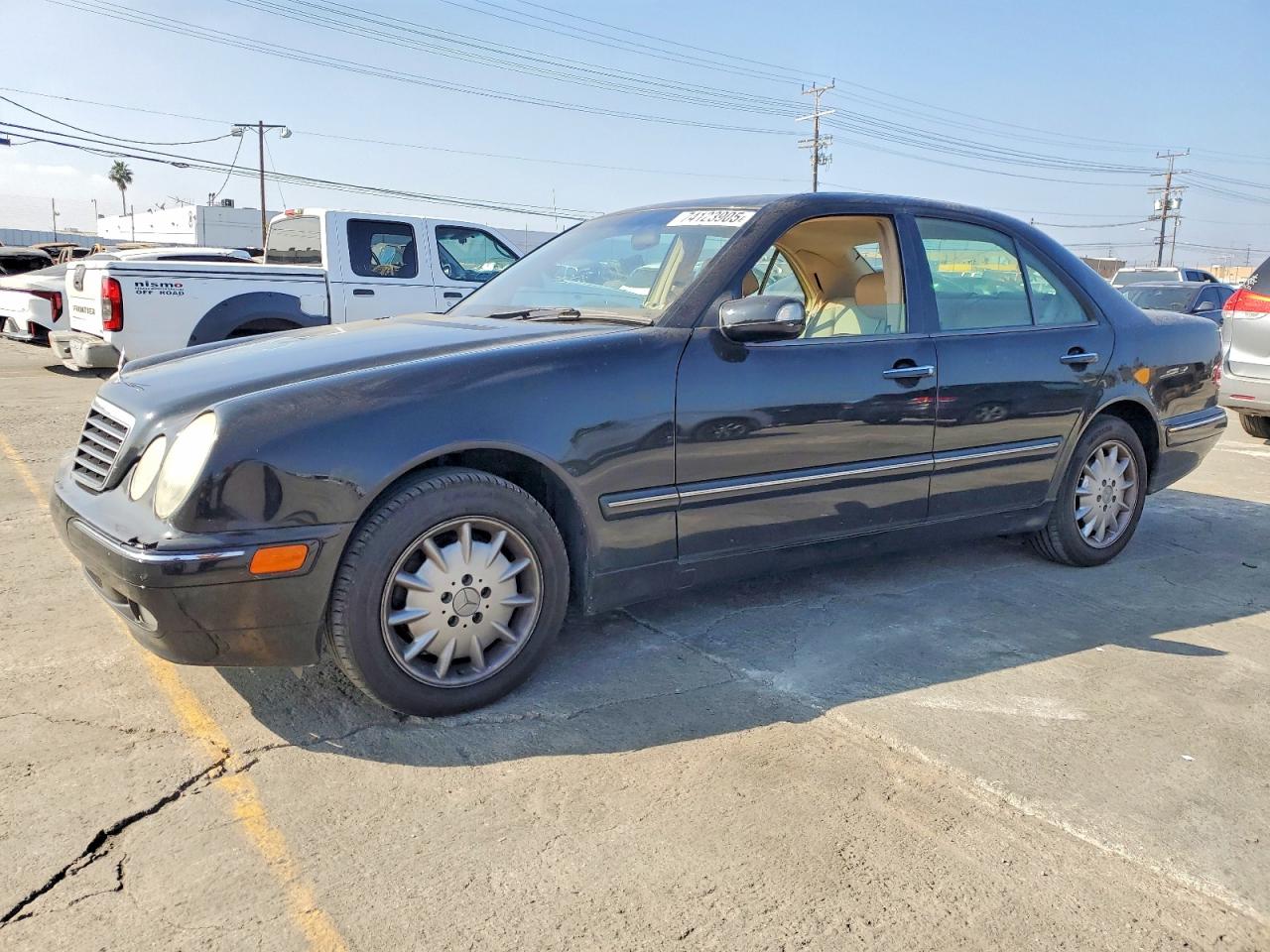 2000 Mercedes-benz E 320 4matic Black vin: WDBJF82J4YX037285