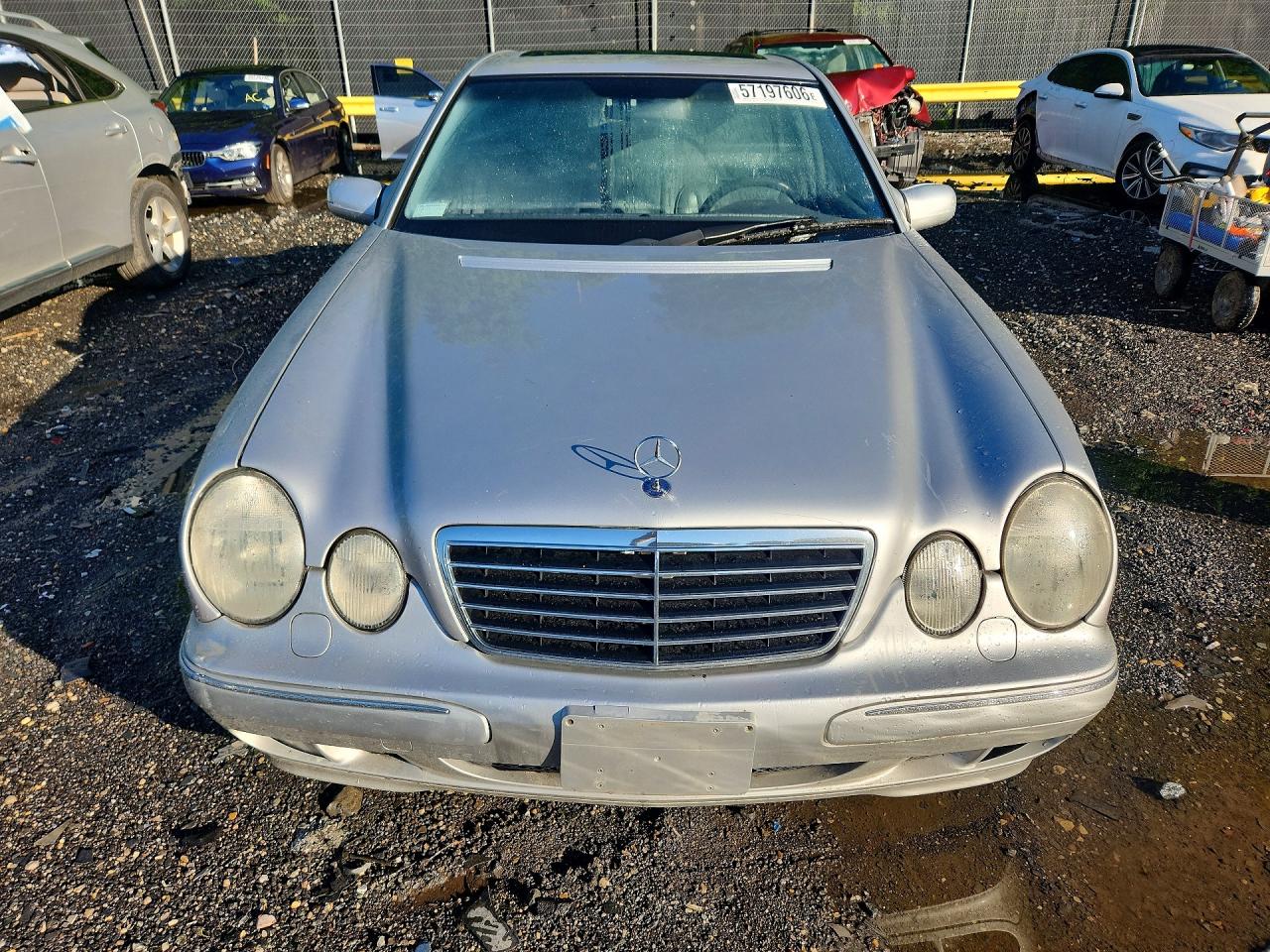 2001 Mercedes-benz E 320 4matic Gray vin: WDBJF82J61X054336
