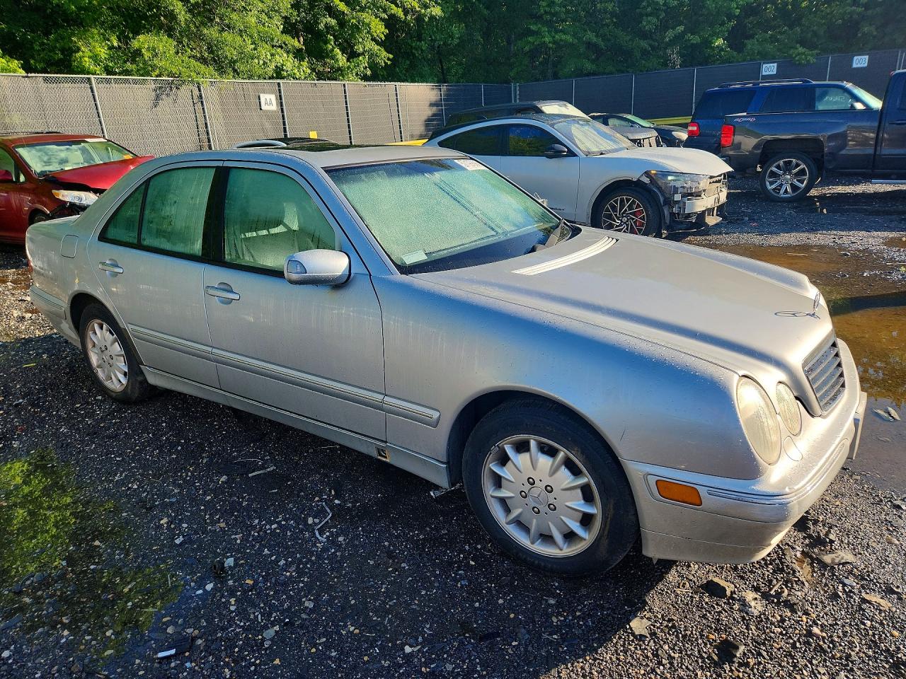 2001 Mercedes-benz E 320 4matic Gray vin: WDBJF82J61X054336