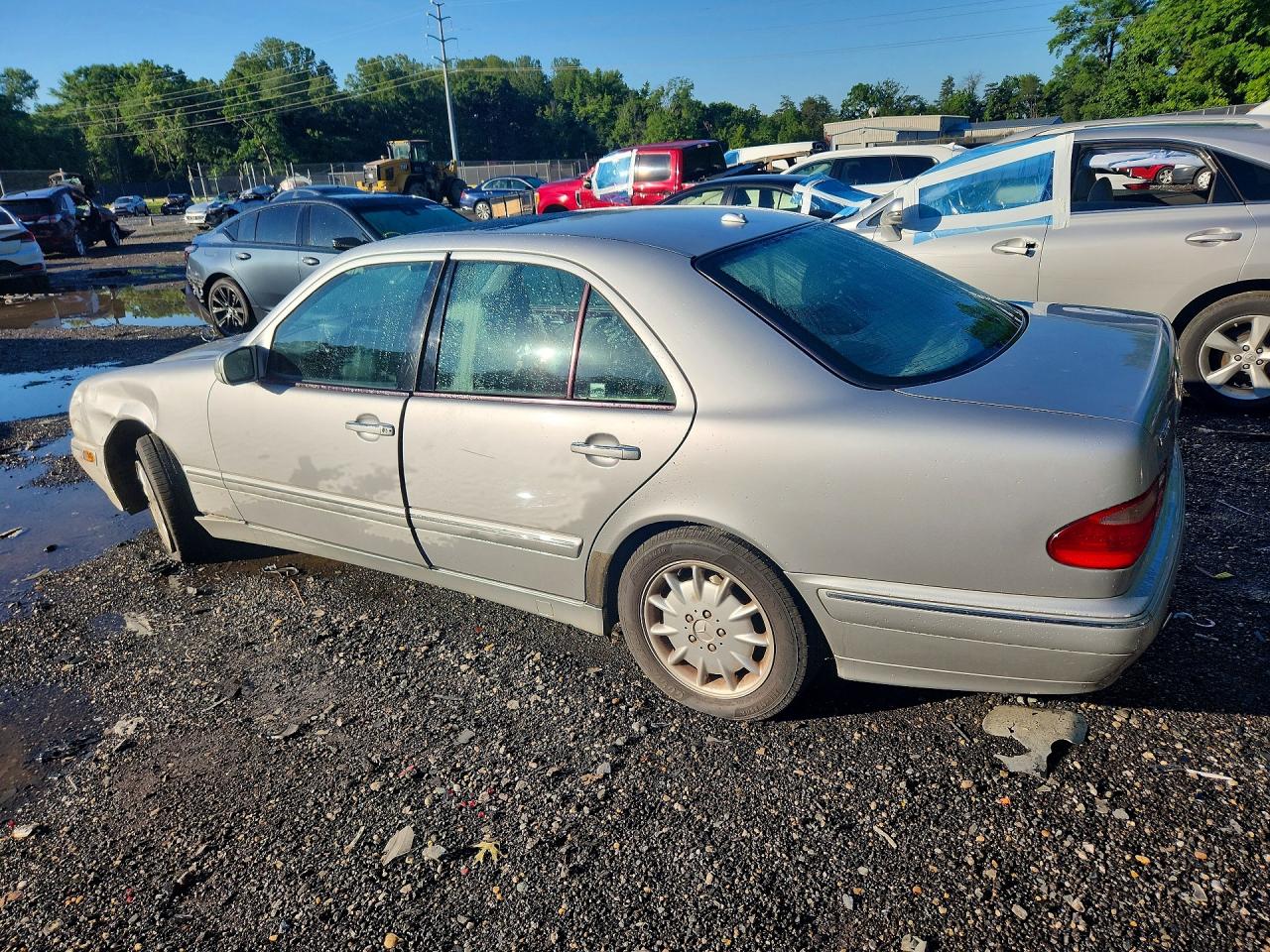2001 Mercedes-benz E 320 4matic Gray vin: WDBJF82J61X054336