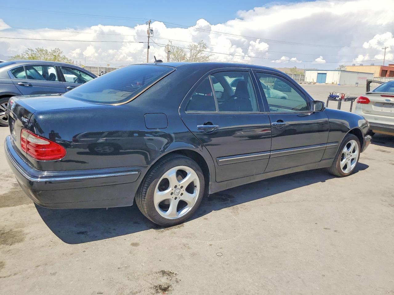 2002 Mercedes-benz E 320 4matic Black vin: WDBJF82J62X072000