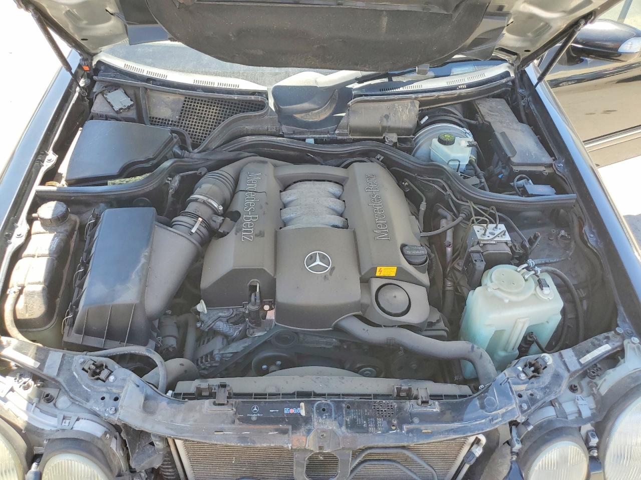 2002 Mercedes-benz E 320 4matic Black vin: WDBJF82J62X072000