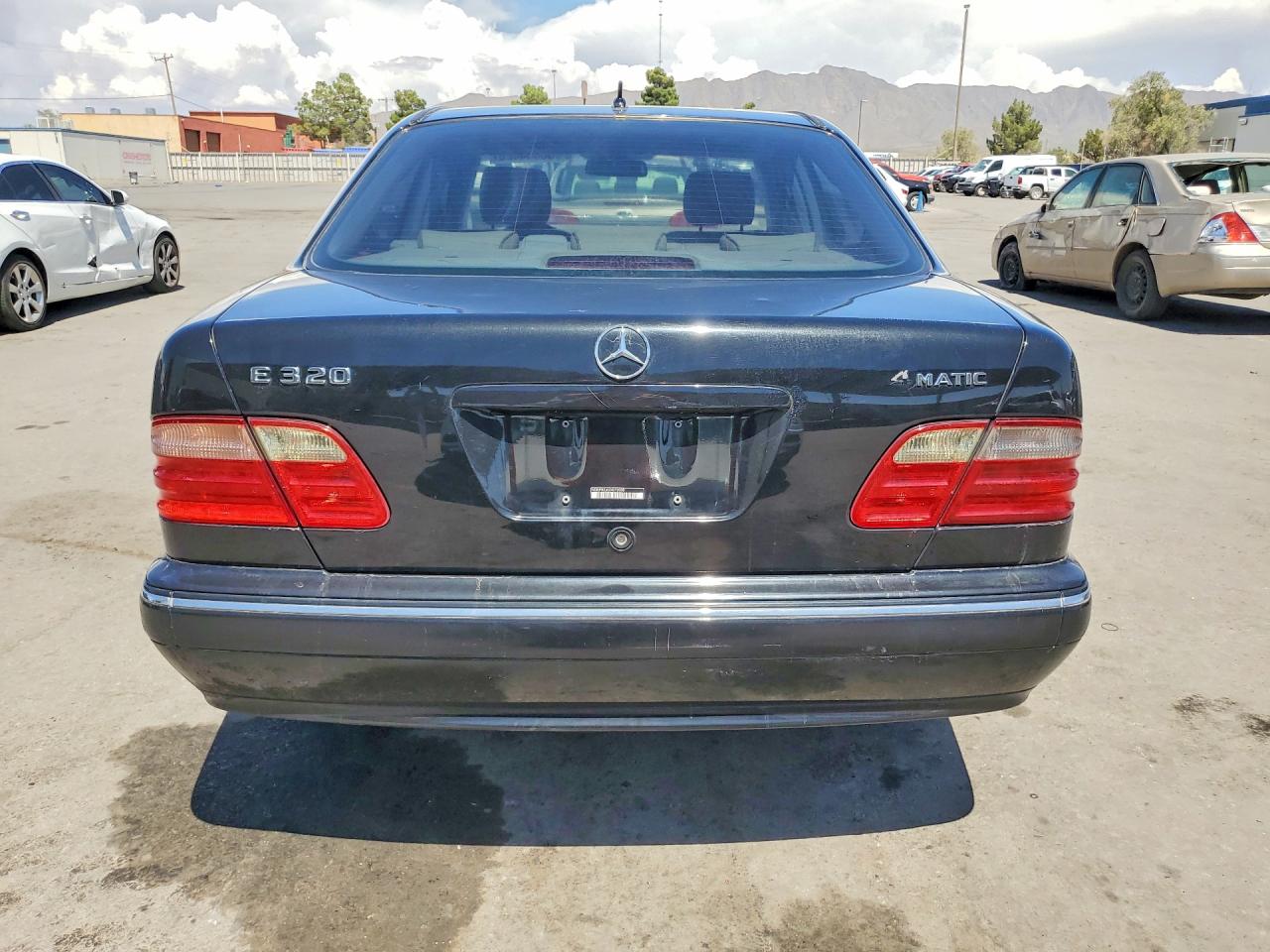 2002 Mercedes-benz E 320 4matic Black vin: WDBJF82J62X072000