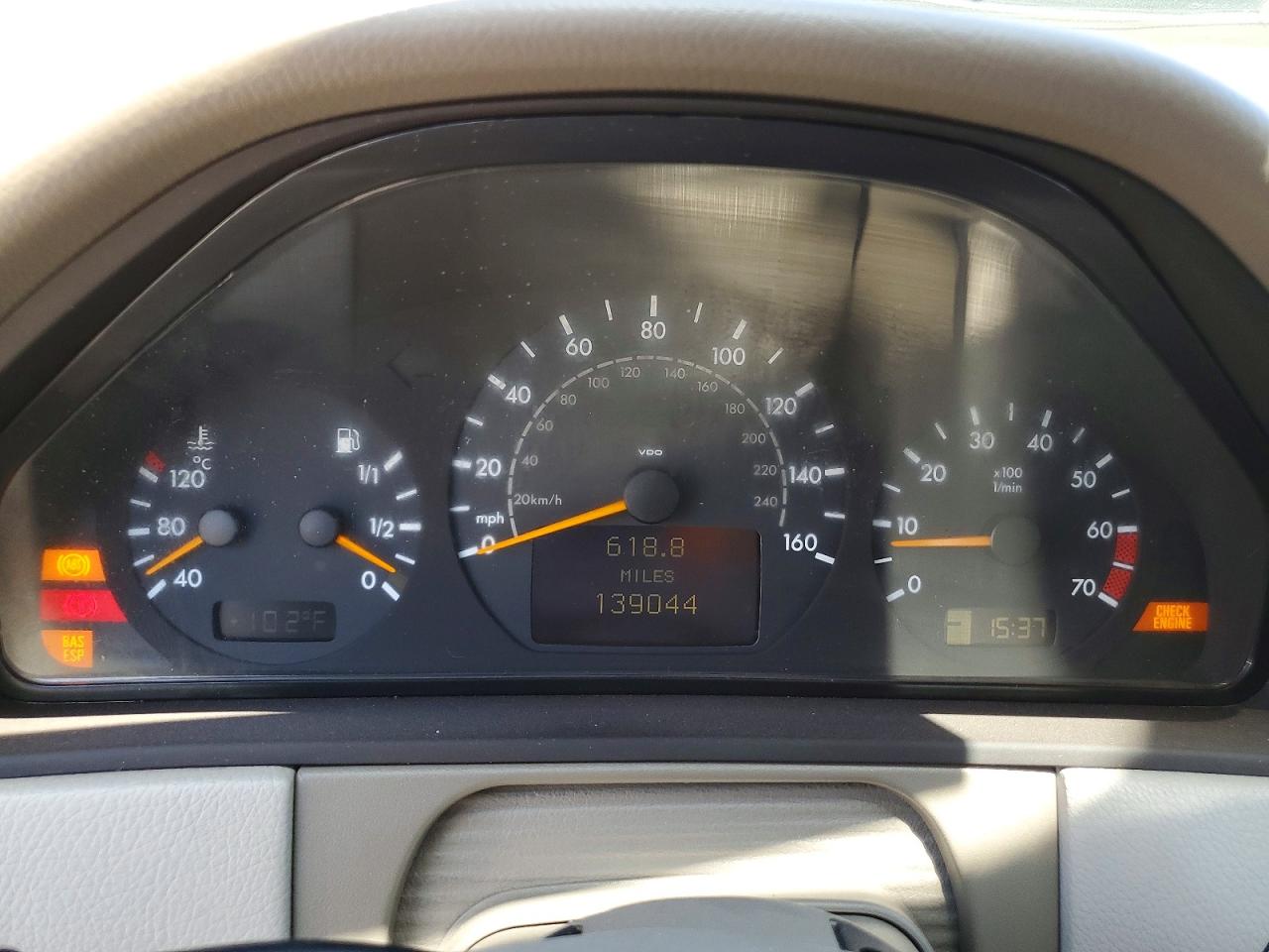 2002 Mercedes-benz E 320 4matic Black vin: WDBJF82J62X072000