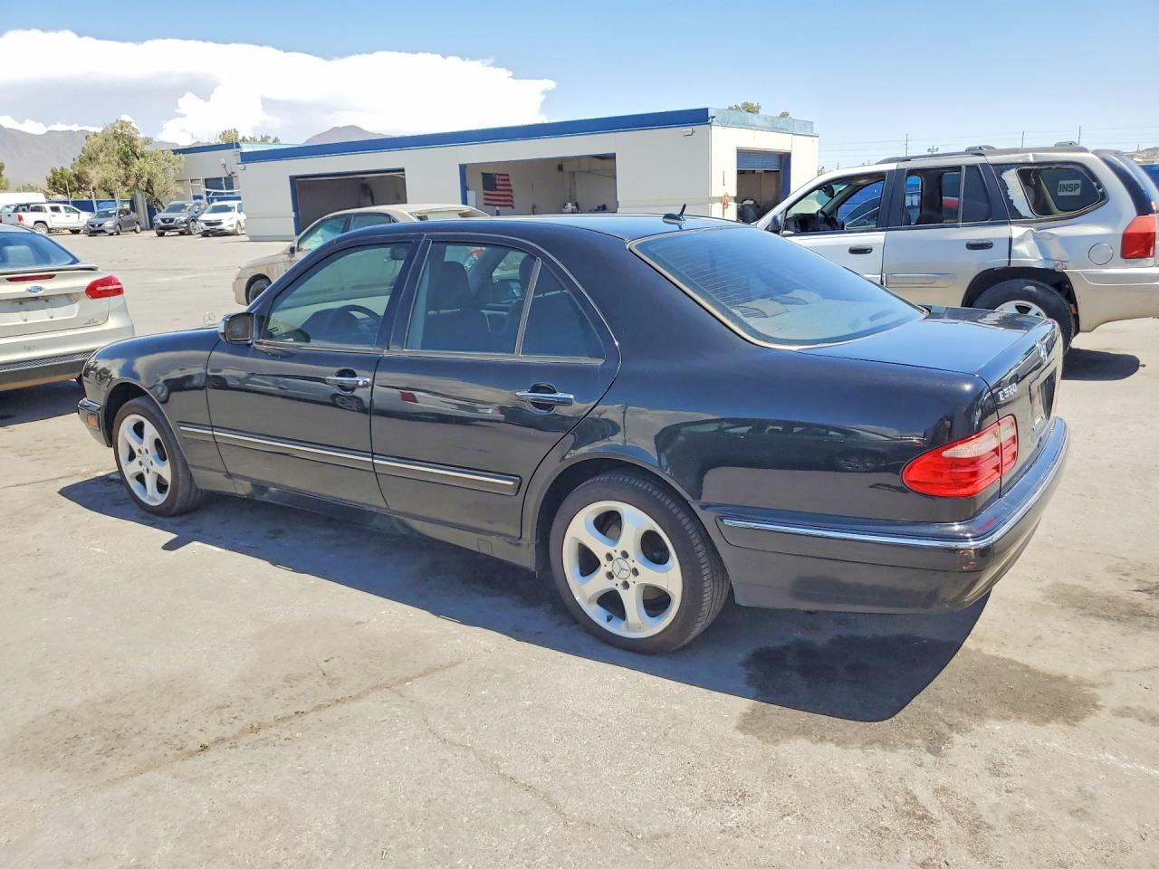 2002 Mercedes-benz E 320 4matic Black vin: WDBJF82J62X072000