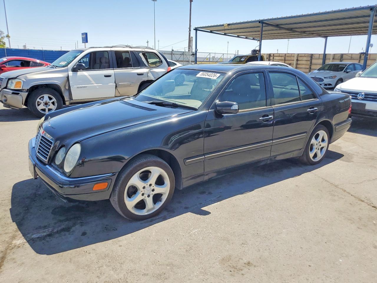 2002 Mercedes-benz E 320 4matic Black vin: WDBJF82J62X072000