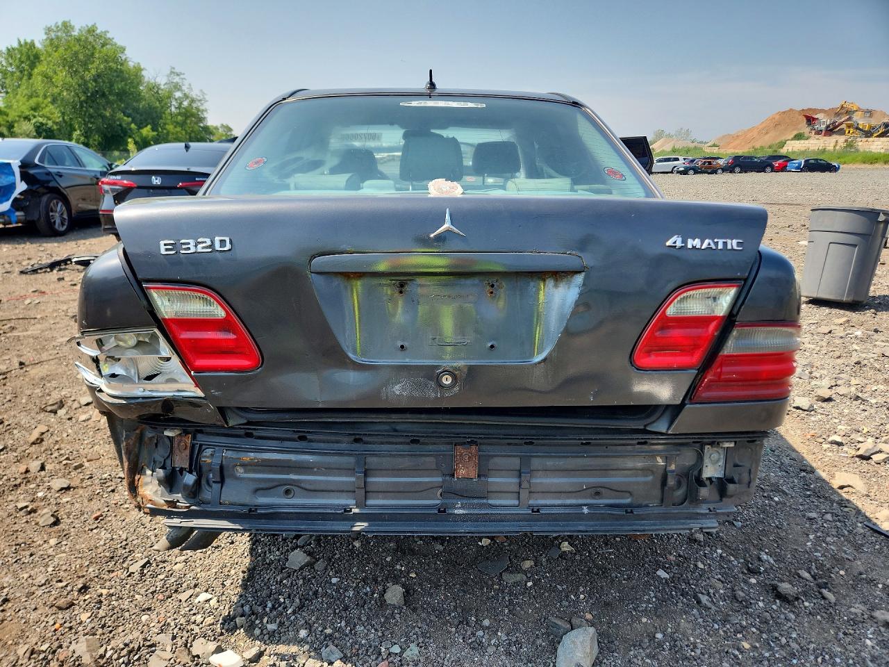 2002 Mercedes-benz E 320 4matic Gray vin: WDBJF82J72X063922