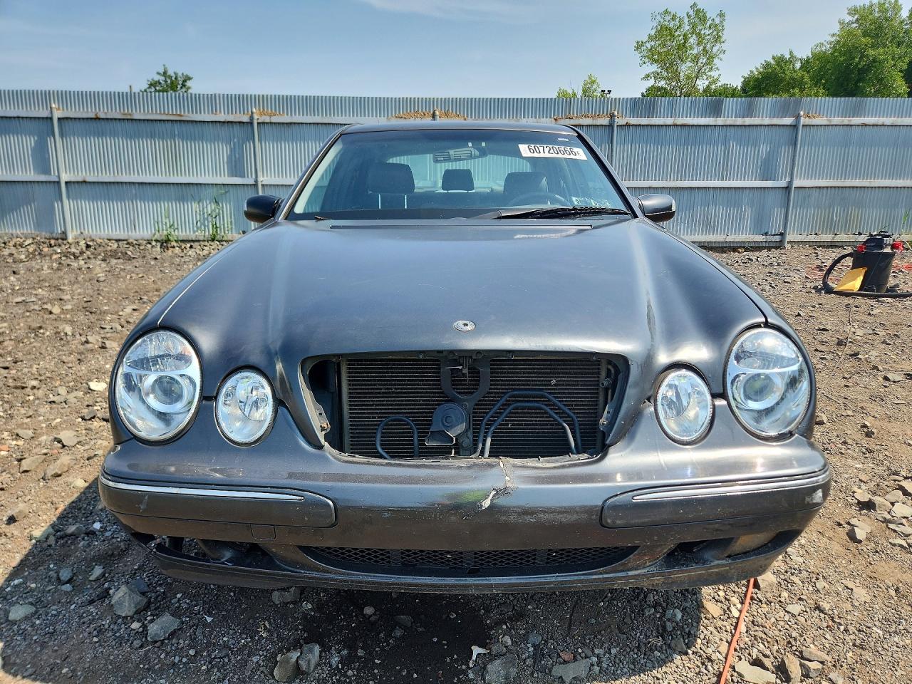 2002 Mercedes-benz E 320 4matic Gray vin: WDBJF82J72X063922