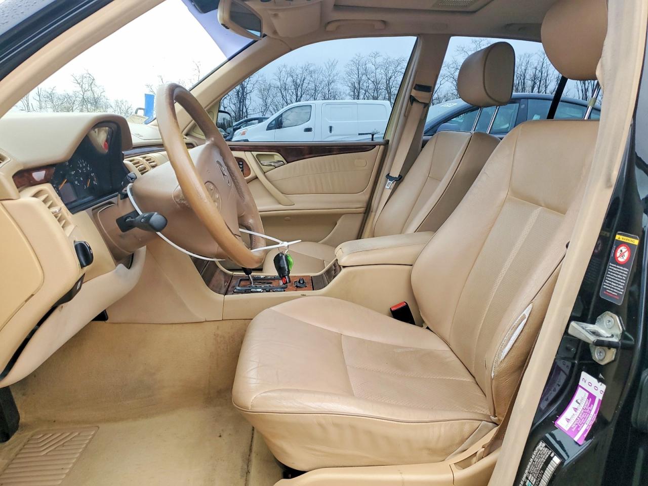 2000 Mercedes-benz E 320 4matic Черный vin: WDBJF82J7YX042576