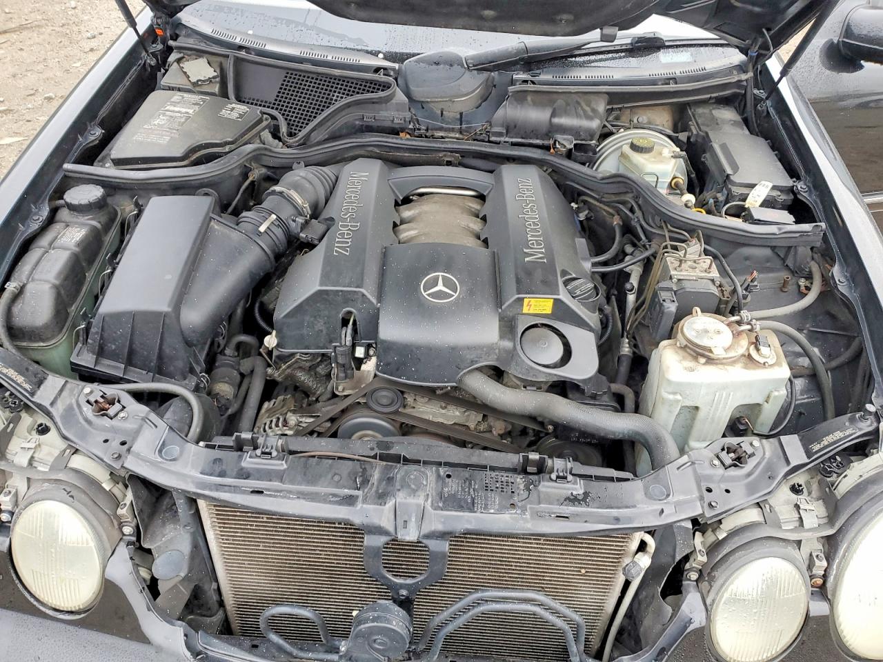 2000 Mercedes-benz E 320 4matic Черный vin: WDBJF82J7YX042576