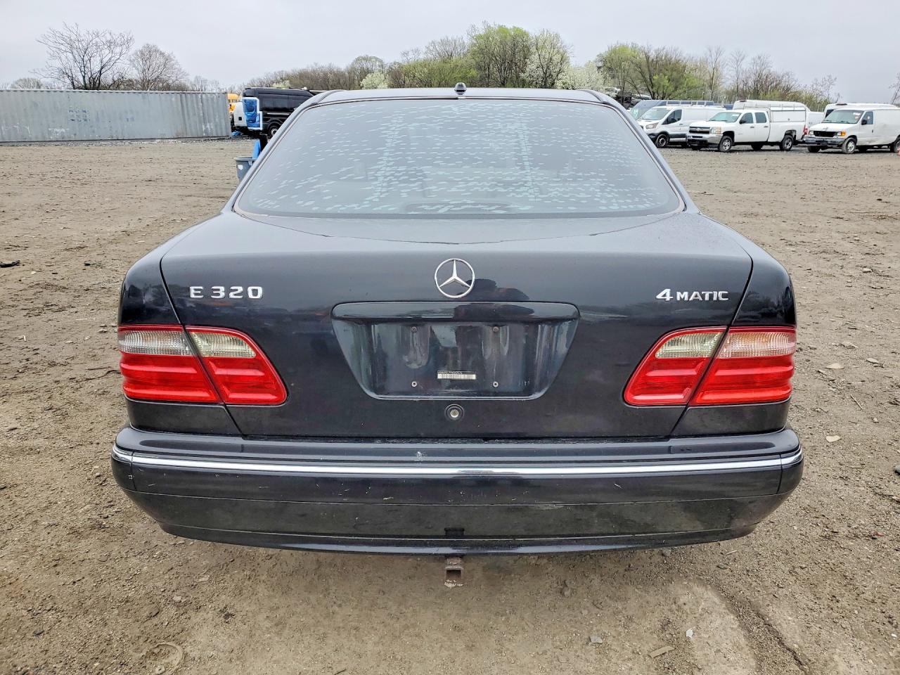 2000 Mercedes-benz E 320 4matic Черный vin: WDBJF82J7YX042576