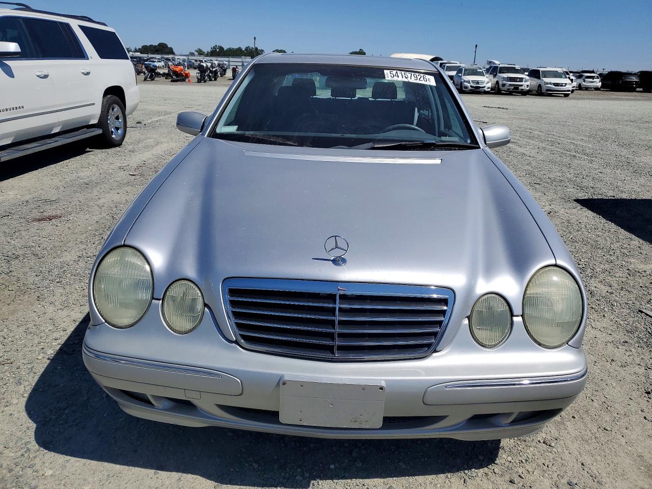 2002 Mercedes-benz E 320 4matic Silver vin: WDBJF82J82X072838