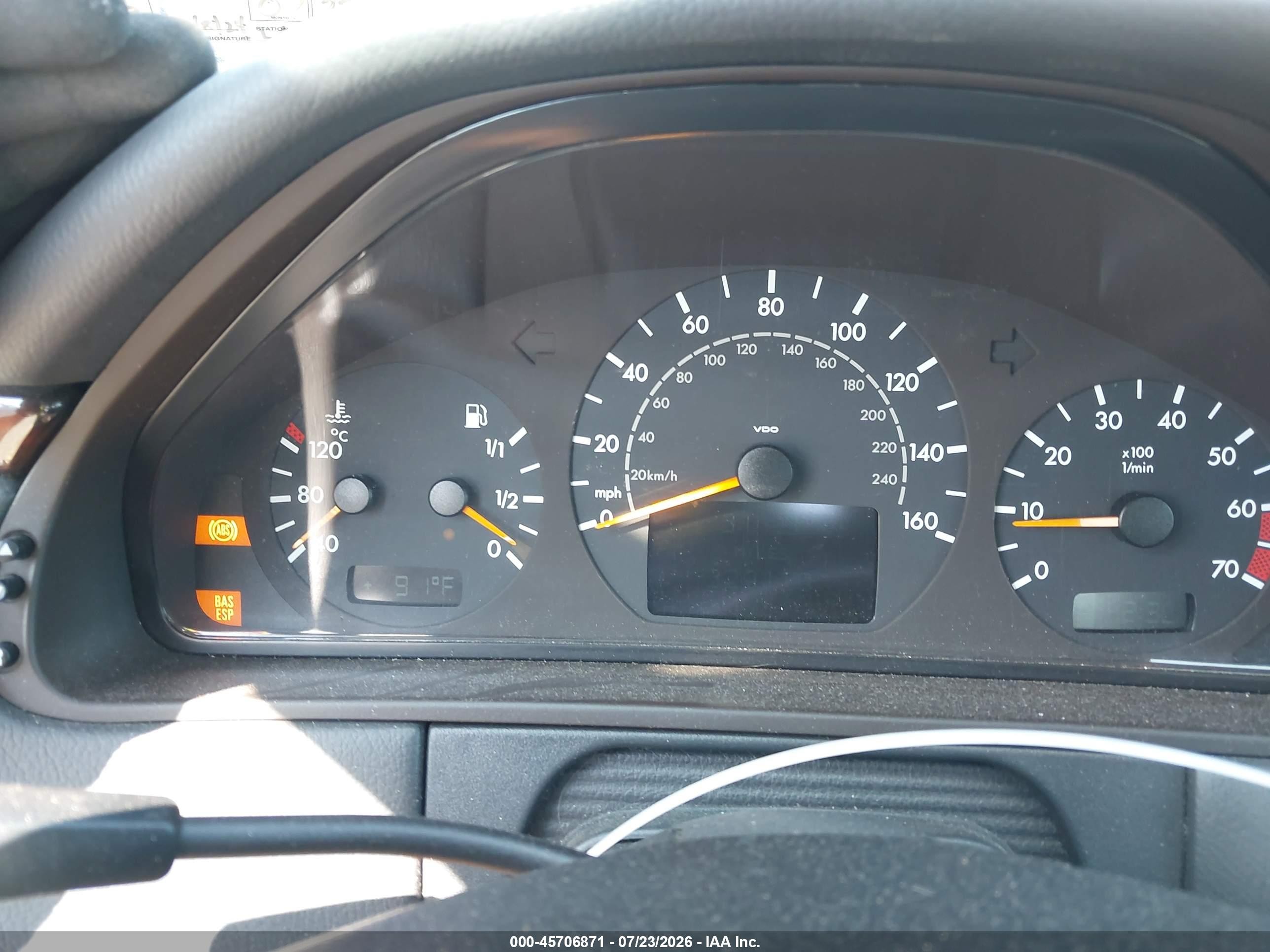 2002 Mercedes-benz E 320 4m/4m Special Edition Black vin: WDBJF82J92X065820