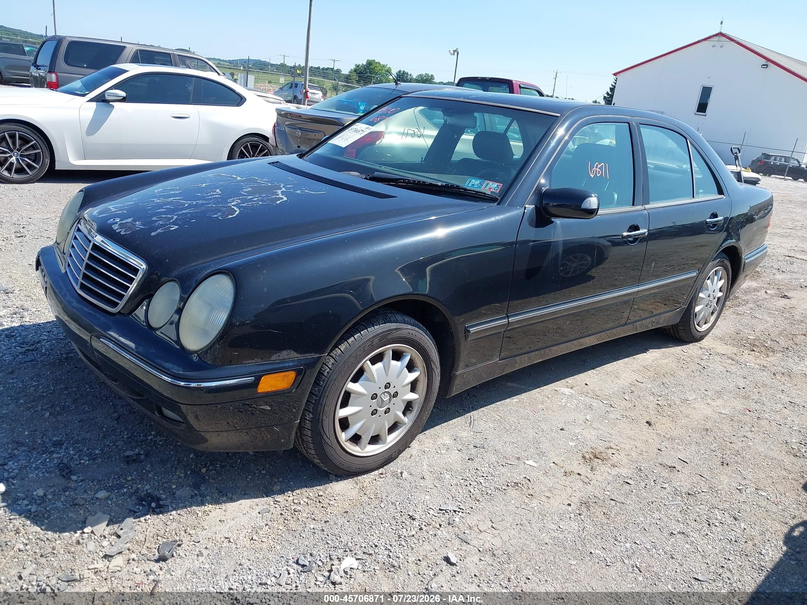 2002 Mercedes-benz E 320 4m/4m Special Edition Black vin: WDBJF82J92X065820