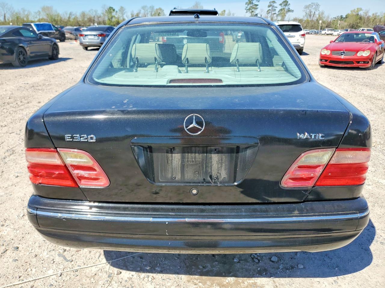 2002 Mercedes-benz E 320 4matic Black vin: WDBJF82J92X072086