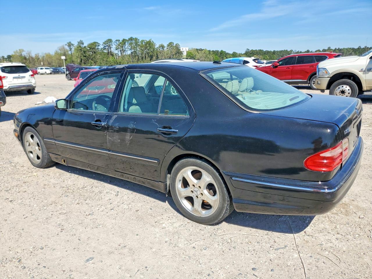 2002 Mercedes-benz E 320 4matic Black vin: WDBJF82J92X072086
