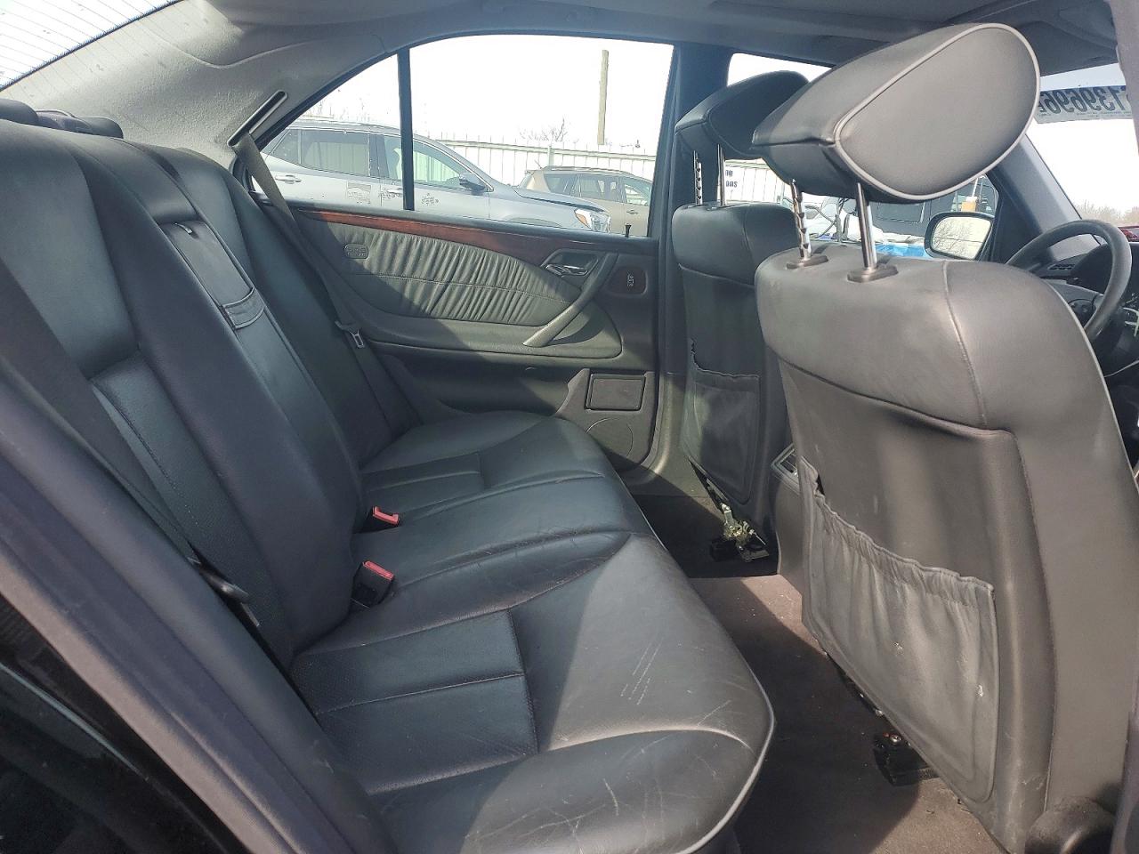 2000 Mercedes-benz E 320 4matic Black vin: WDBJF82JXYX038375