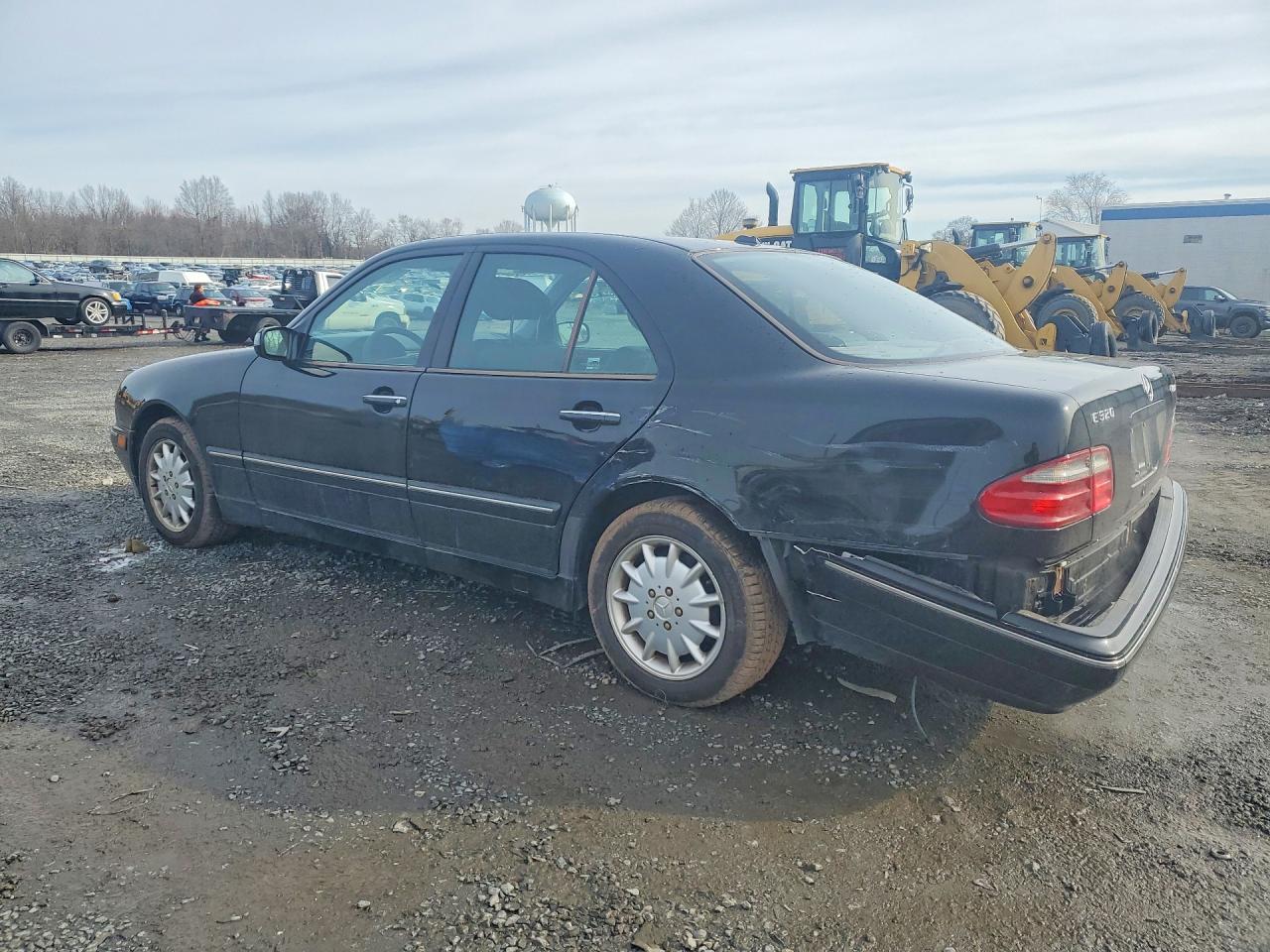 2000 Mercedes-benz E 320 4matic Black vin: WDBJF82JXYX038375