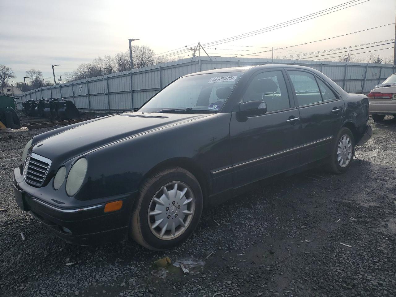 2000 Mercedes-benz E 320 4matic Black vin: WDBJF82JXYX038375