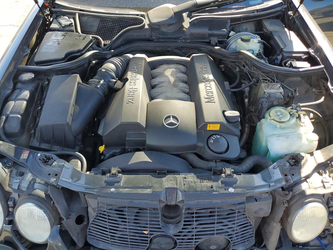2001 Mercedes-benz E 430 Black vin: WDBJF83J01X061328