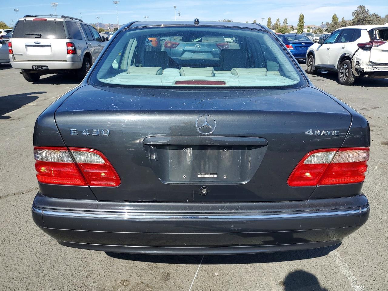 2001 Mercedes-benz E 430 Black vin: WDBJF83J01X061328