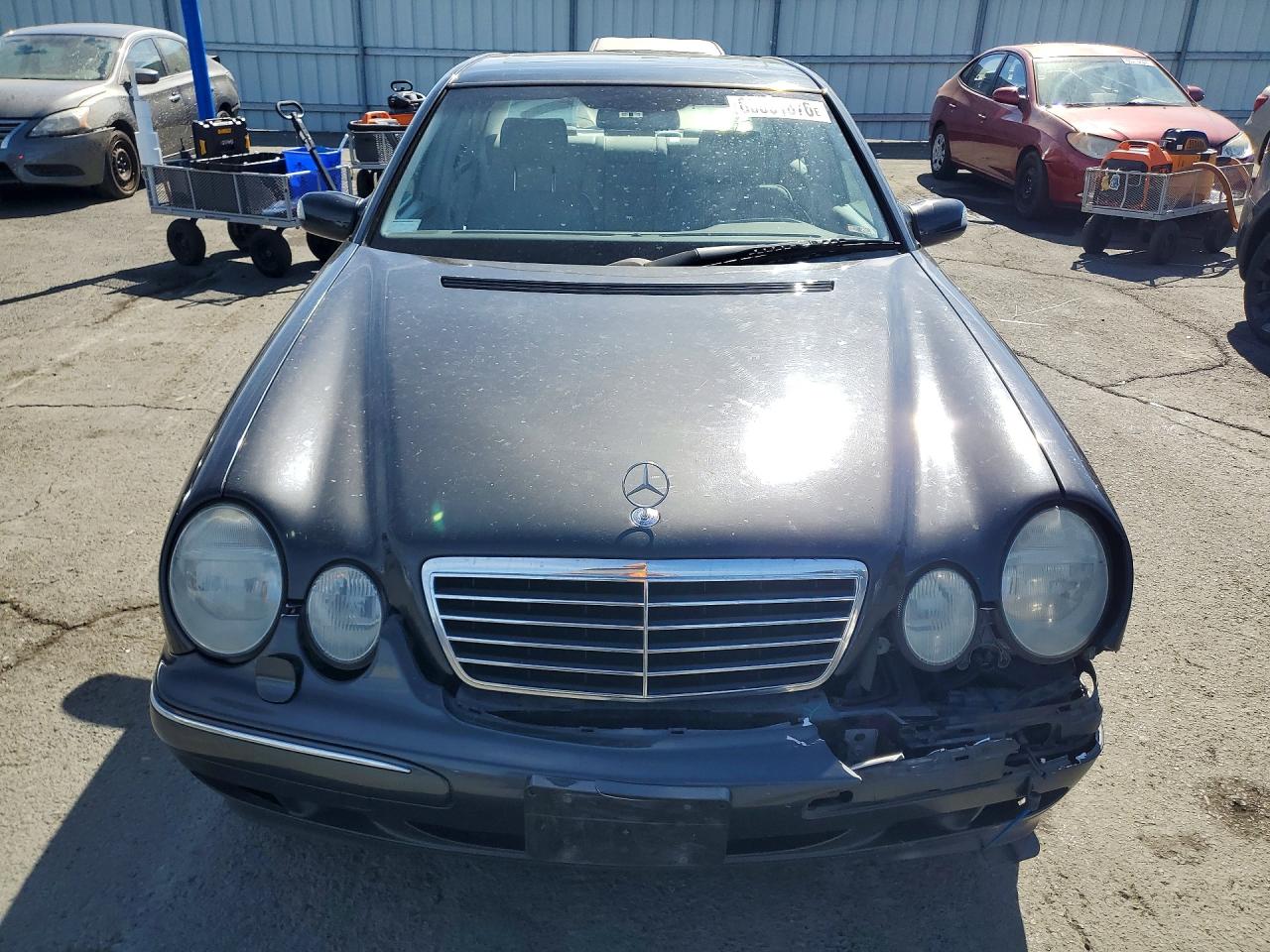 2001 Mercedes-benz E 430 Black vin: WDBJF83J01X061328