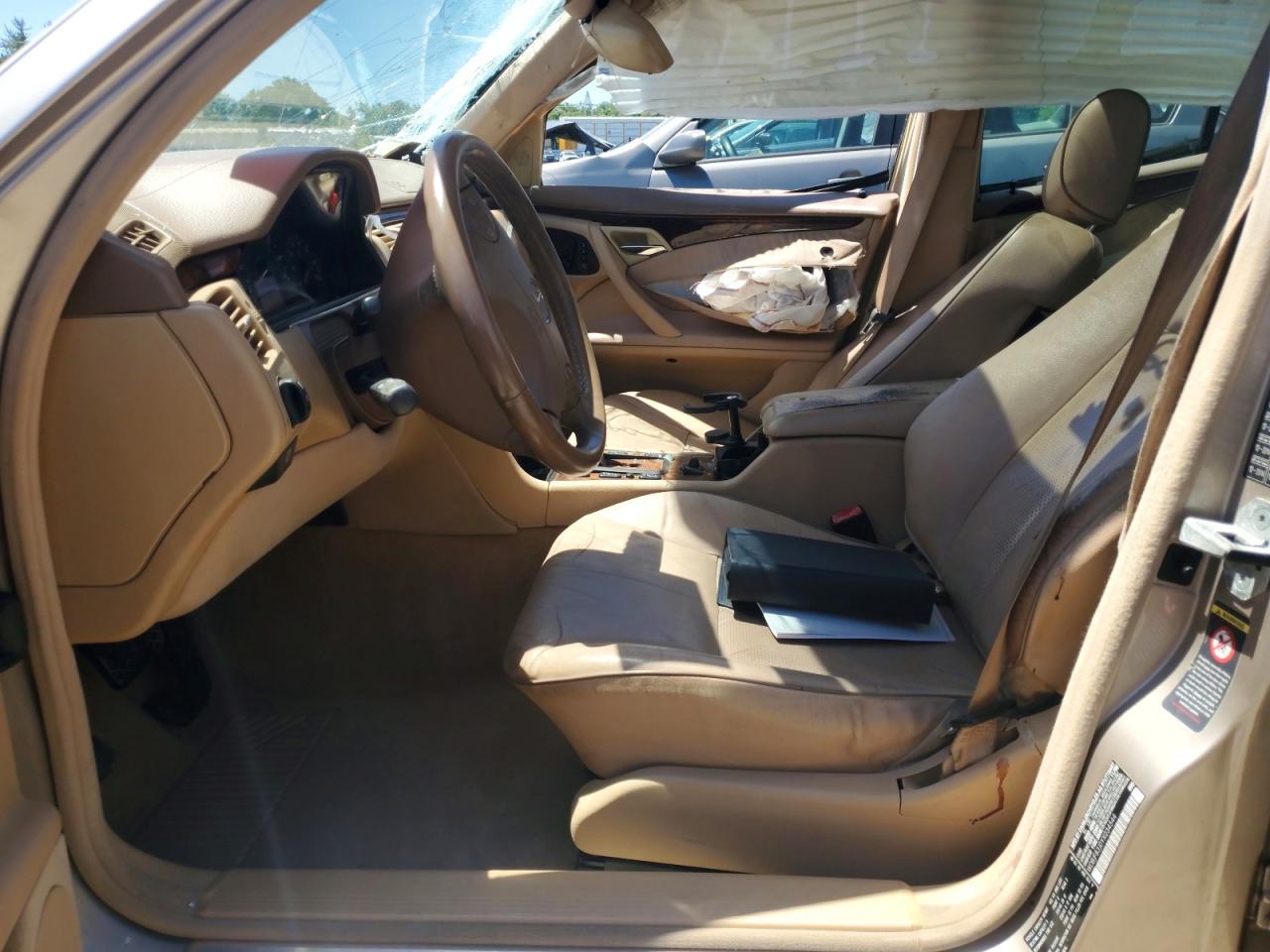 2000 Mercedes-benz E 430 Бежевый vin: WDBJF83J0YX034544