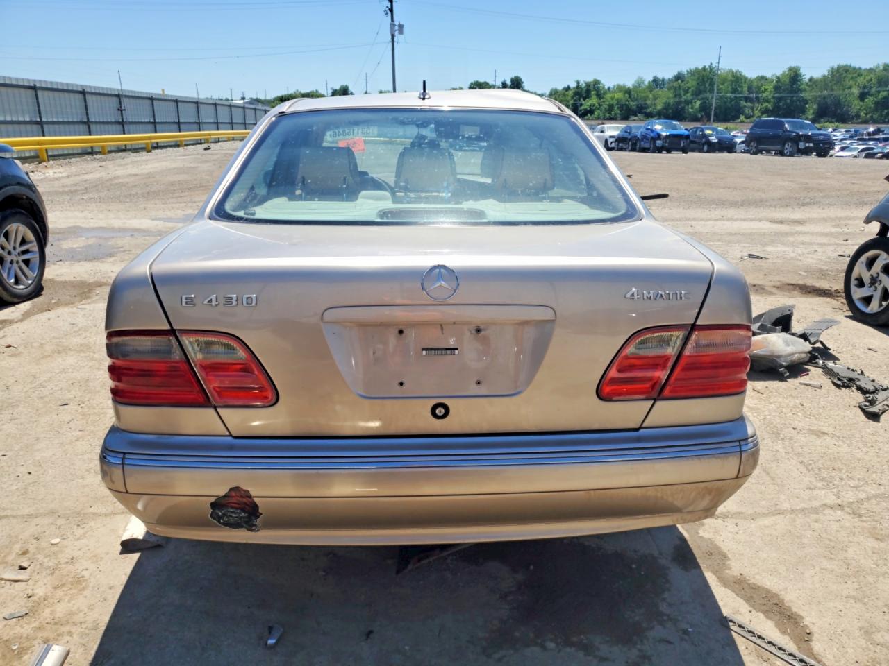 2000 Mercedes-benz E 430 Бежевый vin: WDBJF83J0YX034544