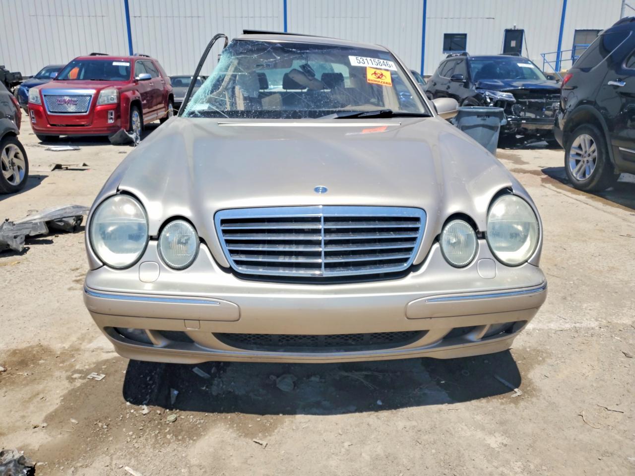 2000 Mercedes-benz E 430 Бежевый vin: WDBJF83J0YX034544