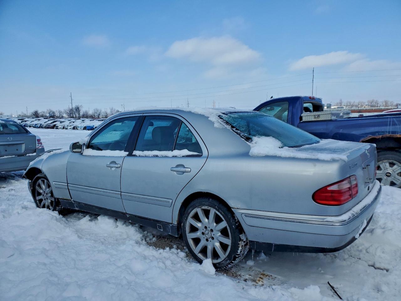 2000 Mercedes-benz E 430 Серебряный vin: WDBJF83J1YX038294