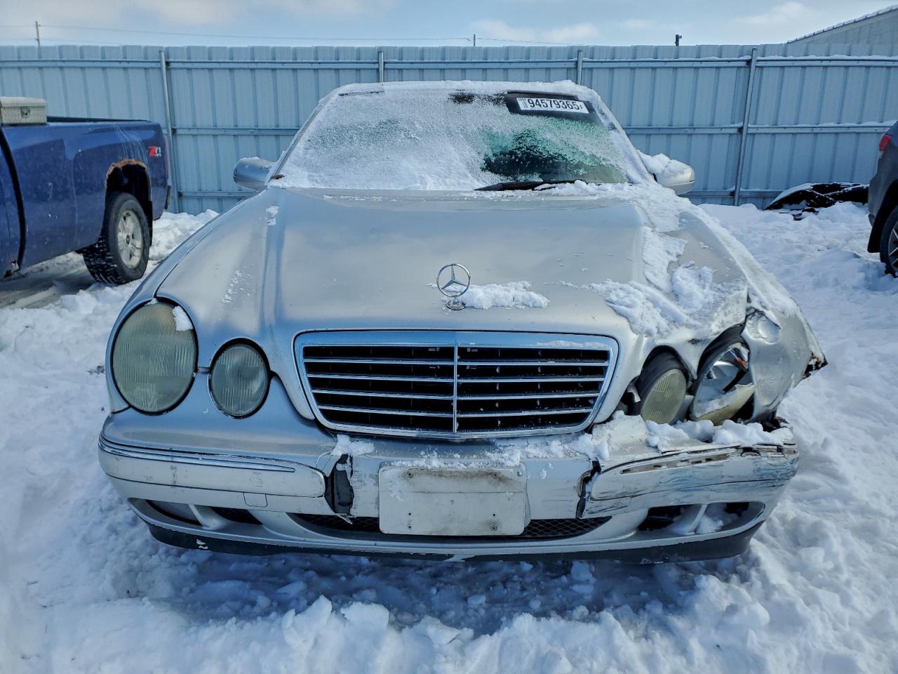2000 Mercedes-benz E 430 Серебряный vin: WDBJF83J1YX038294