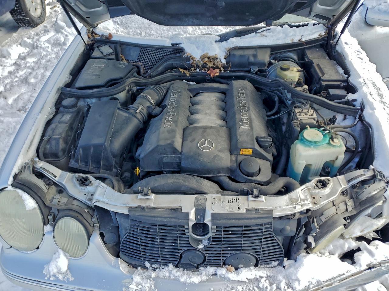 2000 Mercedes-benz E 430 Серебряный vin: WDBJF83J1YX038294