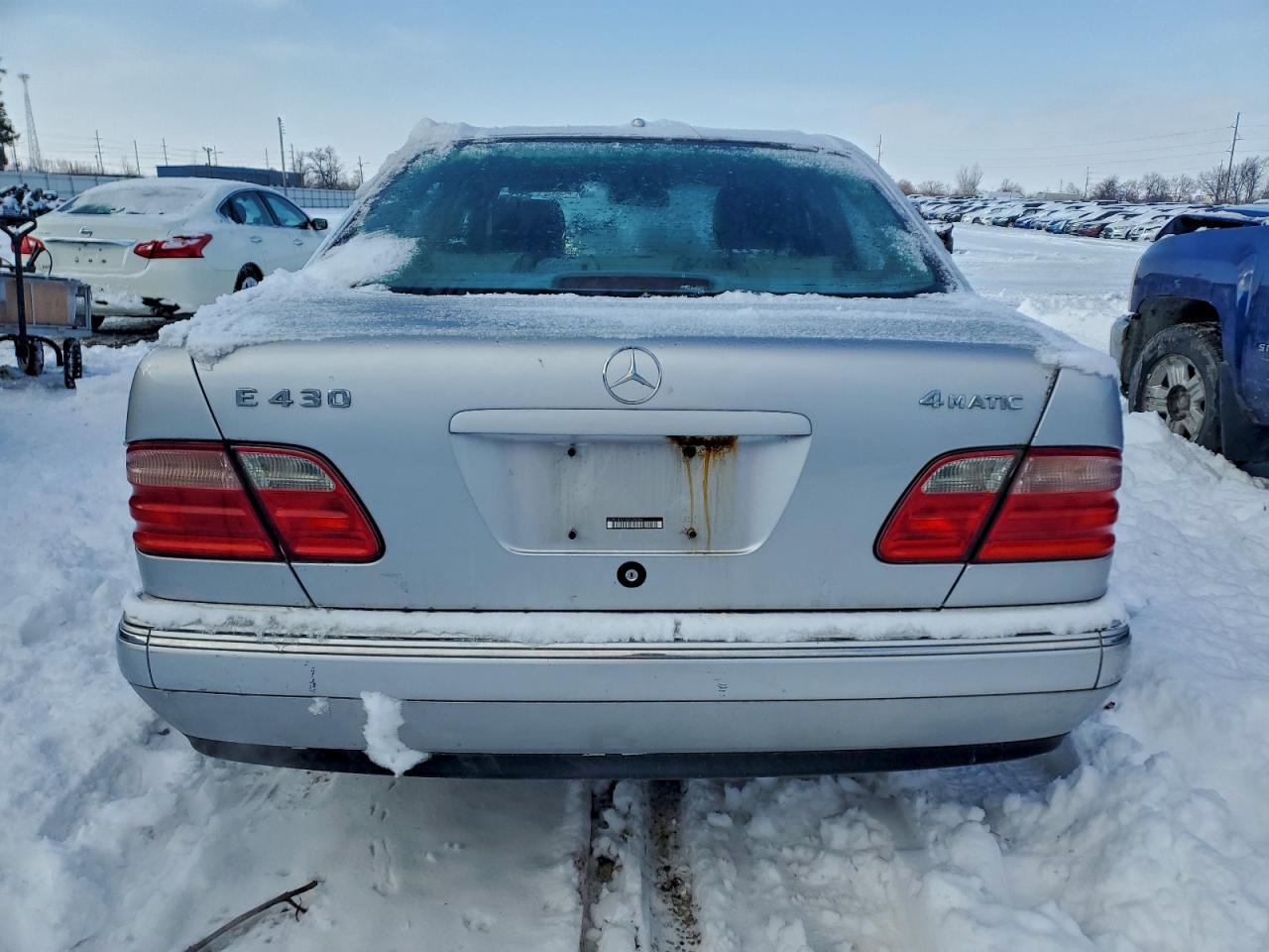2000 Mercedes-benz E 430 Серебряный vin: WDBJF83J1YX038294