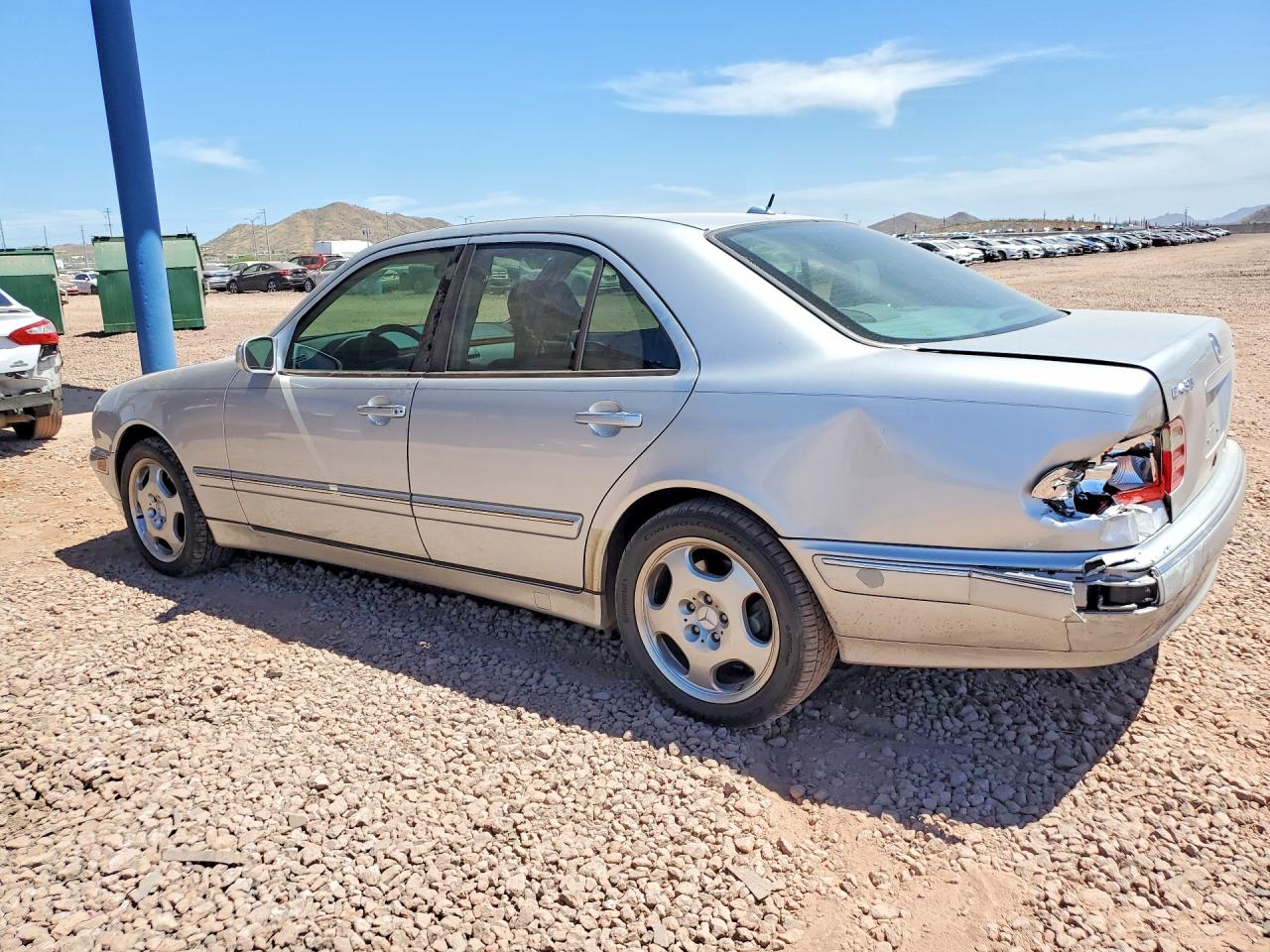 2001 Mercedes-benz E 430 Silver vin: WDBJF83J41X051899