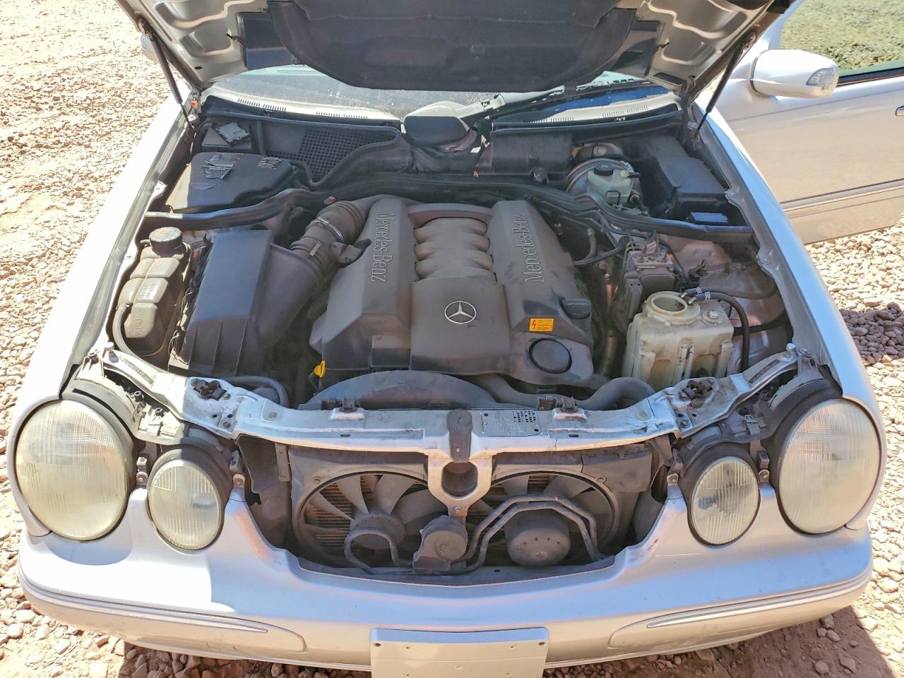 2001 Mercedes-benz E 430 Silver vin: WDBJF83J41X051899