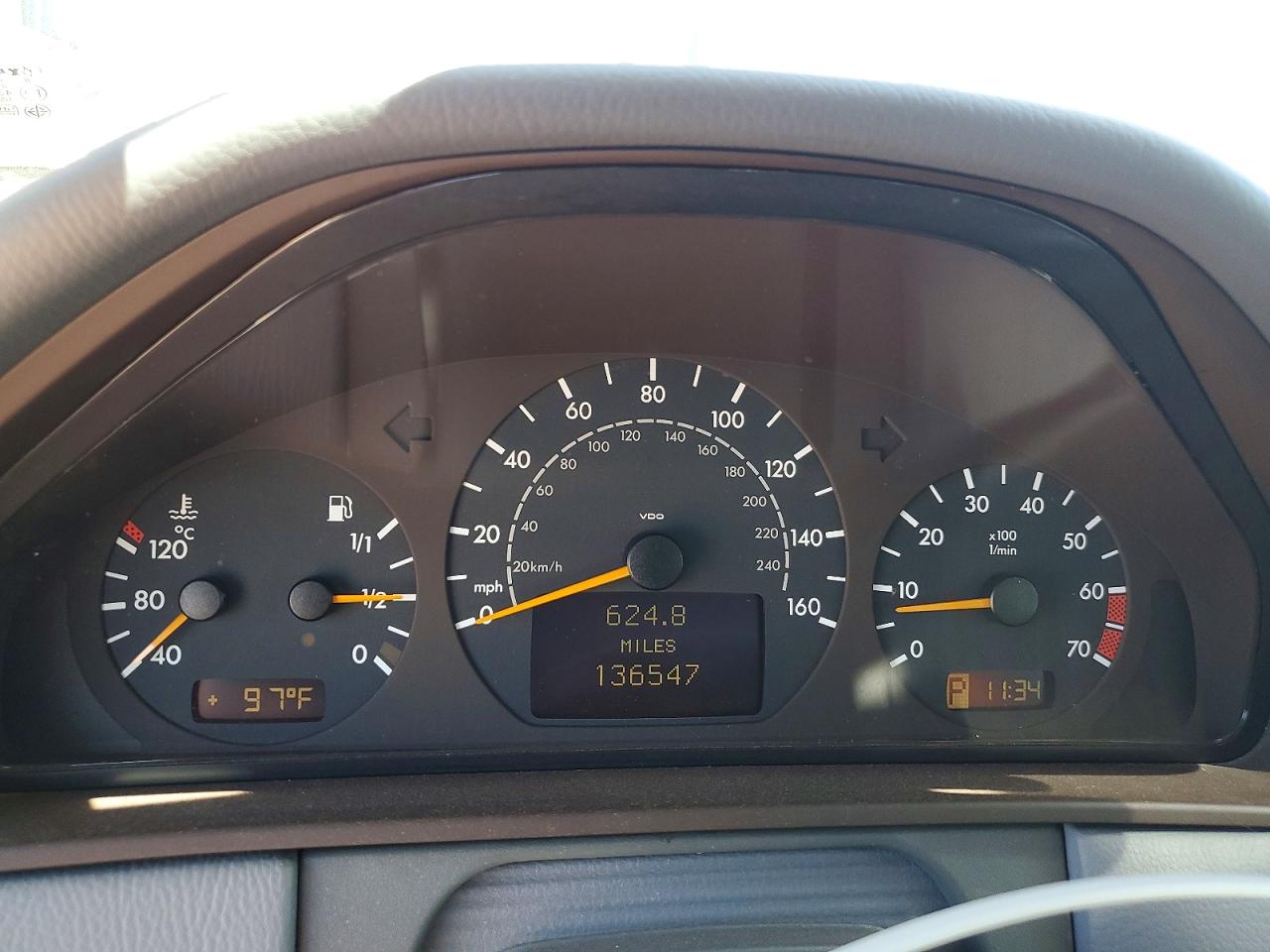 2001 Mercedes-benz E 430 Silver vin: WDBJF83J41X051899