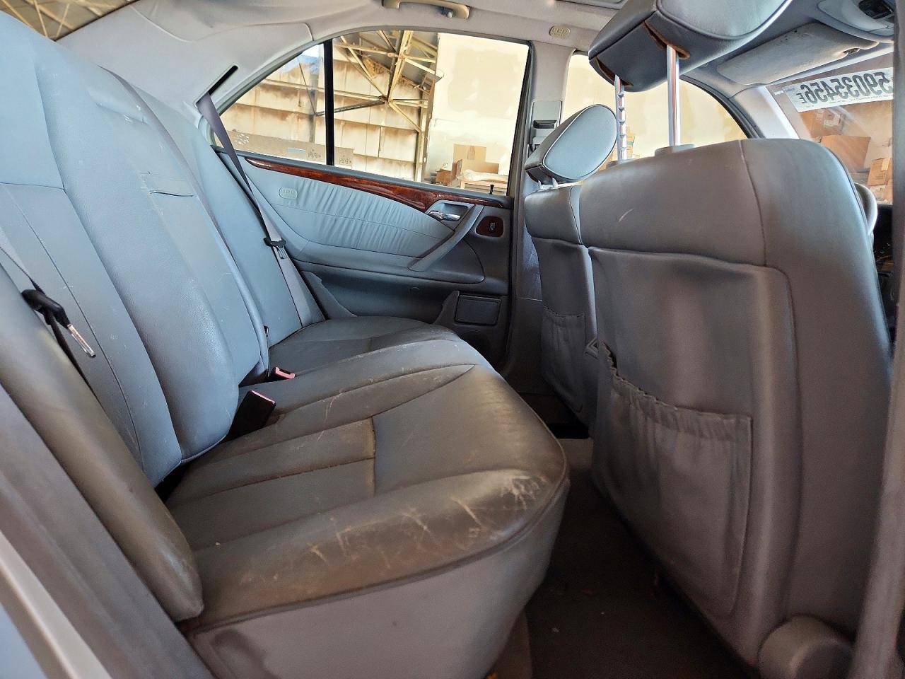 2000 Mercedes-benz E 430 Silver vin: WDBJF83J4YX035860