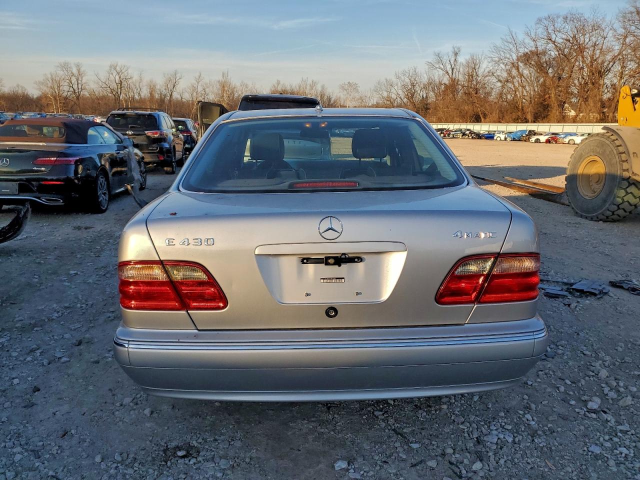 2000 Mercedes-benz E 430 Серебряный vin: WDBJF83J5YX033230